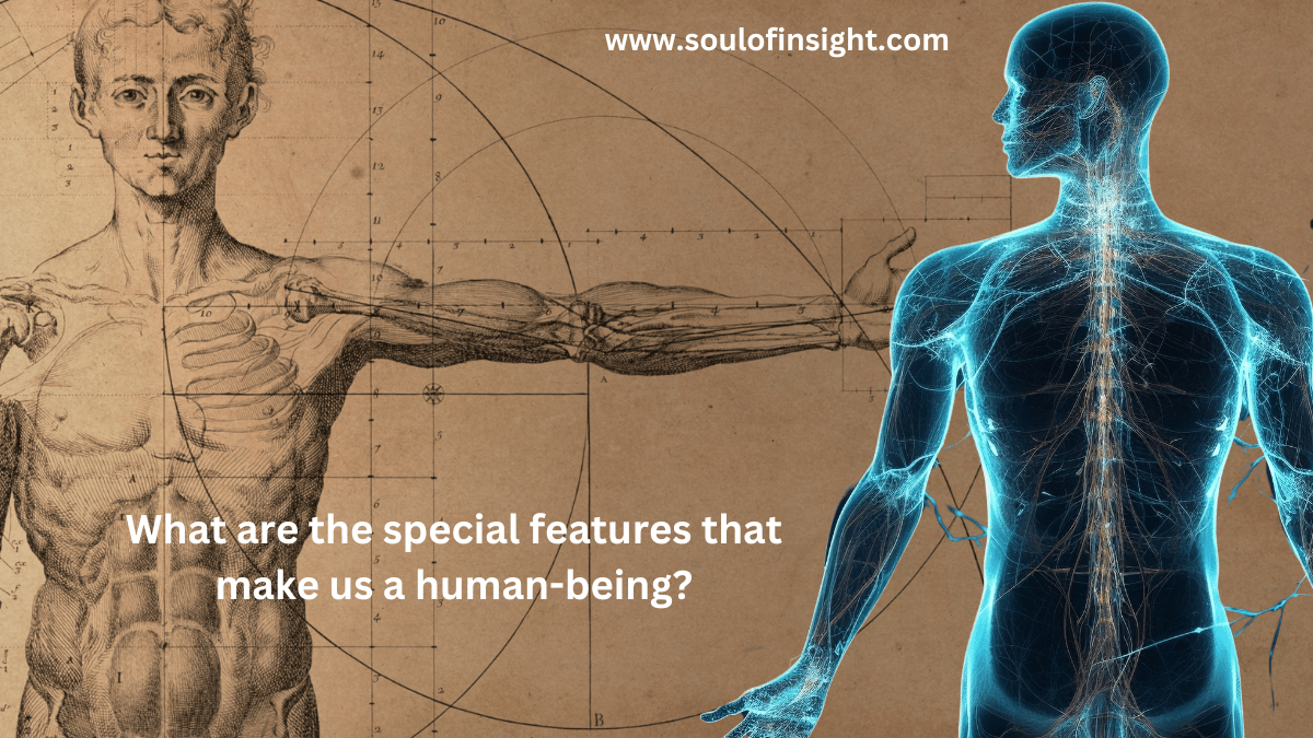 What are the special features that make us a human being