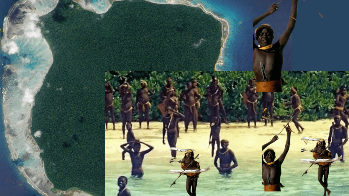 Sentinelese जनजाति North Sentinel Island